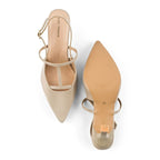 Victoria Cage Point Toe Nude Stilettos - Lino Perros