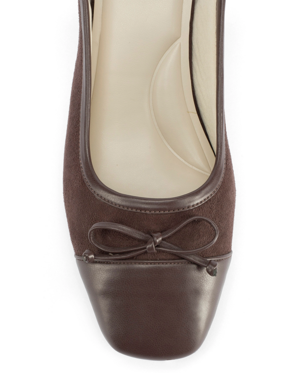 Hepburn Classic Coffee Slingback Block Heel