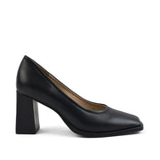 Gabbana Classic Everyday Black Block Heels