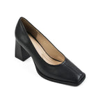 Gabbana Classic Everyday Black Block Heels - Lino Perros