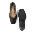 Gabbana Classic Everyday Black Block Heels - Lino Perros