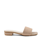 Gabbana Glam Embellished Nude Flats - Lino Perros