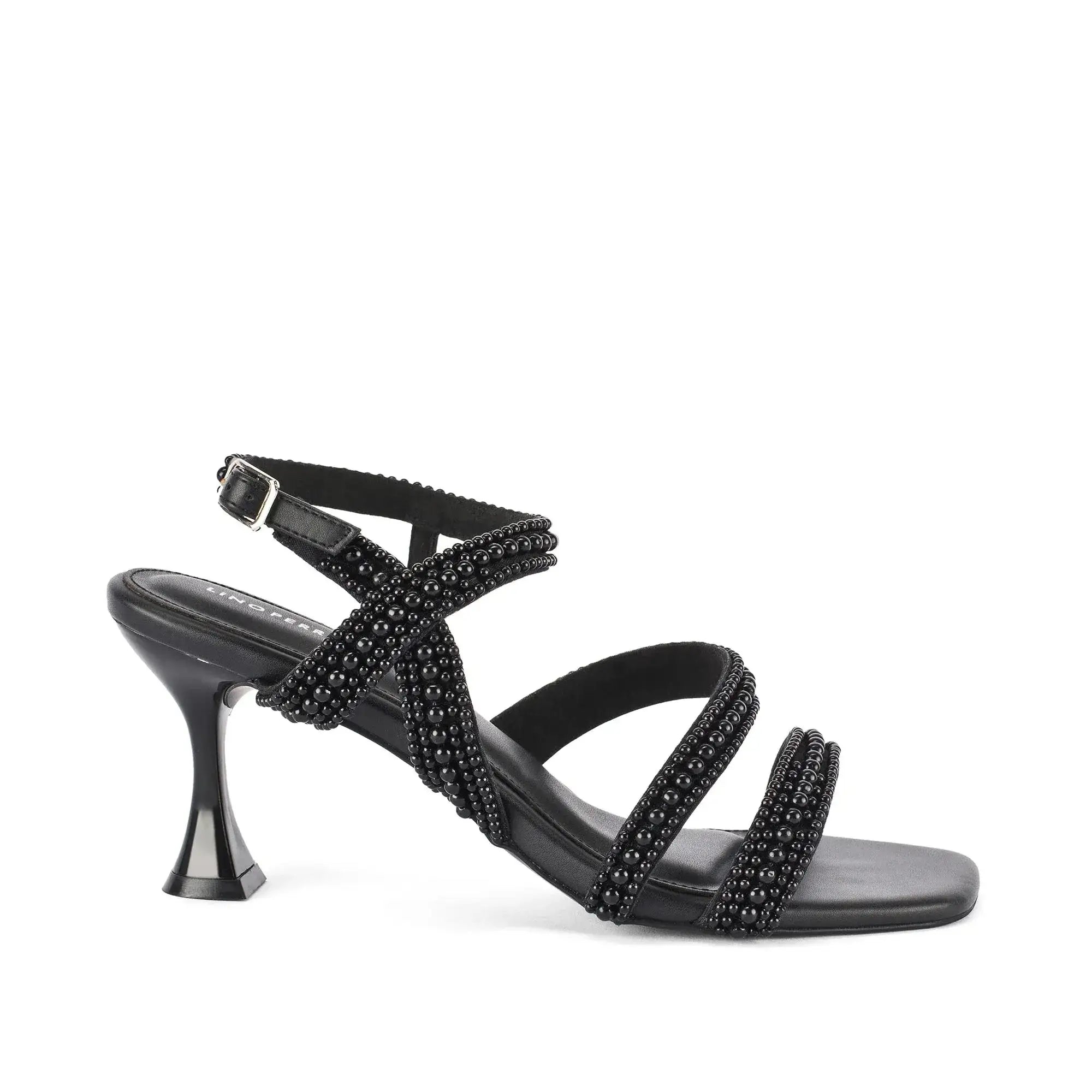Victoria Charm Black Heels - Lino Perros