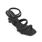 Victoria Charm Black Heels - Lino Perros