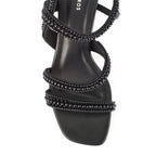 Victoria Charm Black Heels - Lino Perros