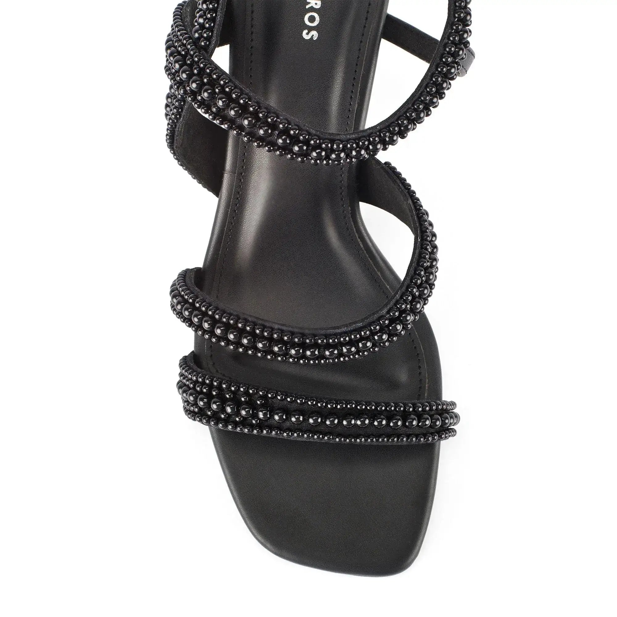 Victoria Charm Black Heels - Lino Perros