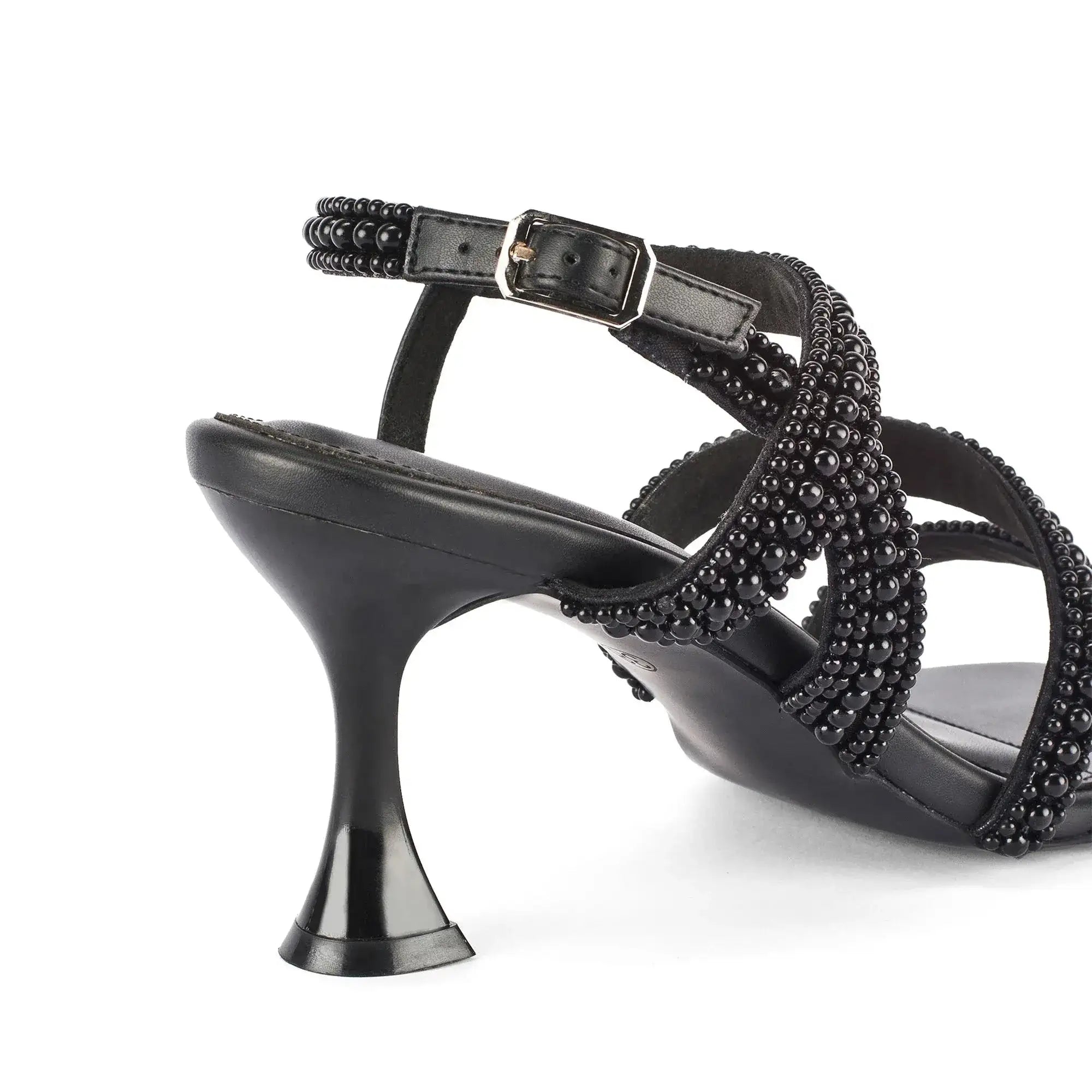 Victoria Charm Black Heels - Lino Perros