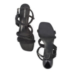 Victoria Charm Black Heels - Lino Perros