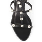 Victoria Charm Black Heels - Lino Perros