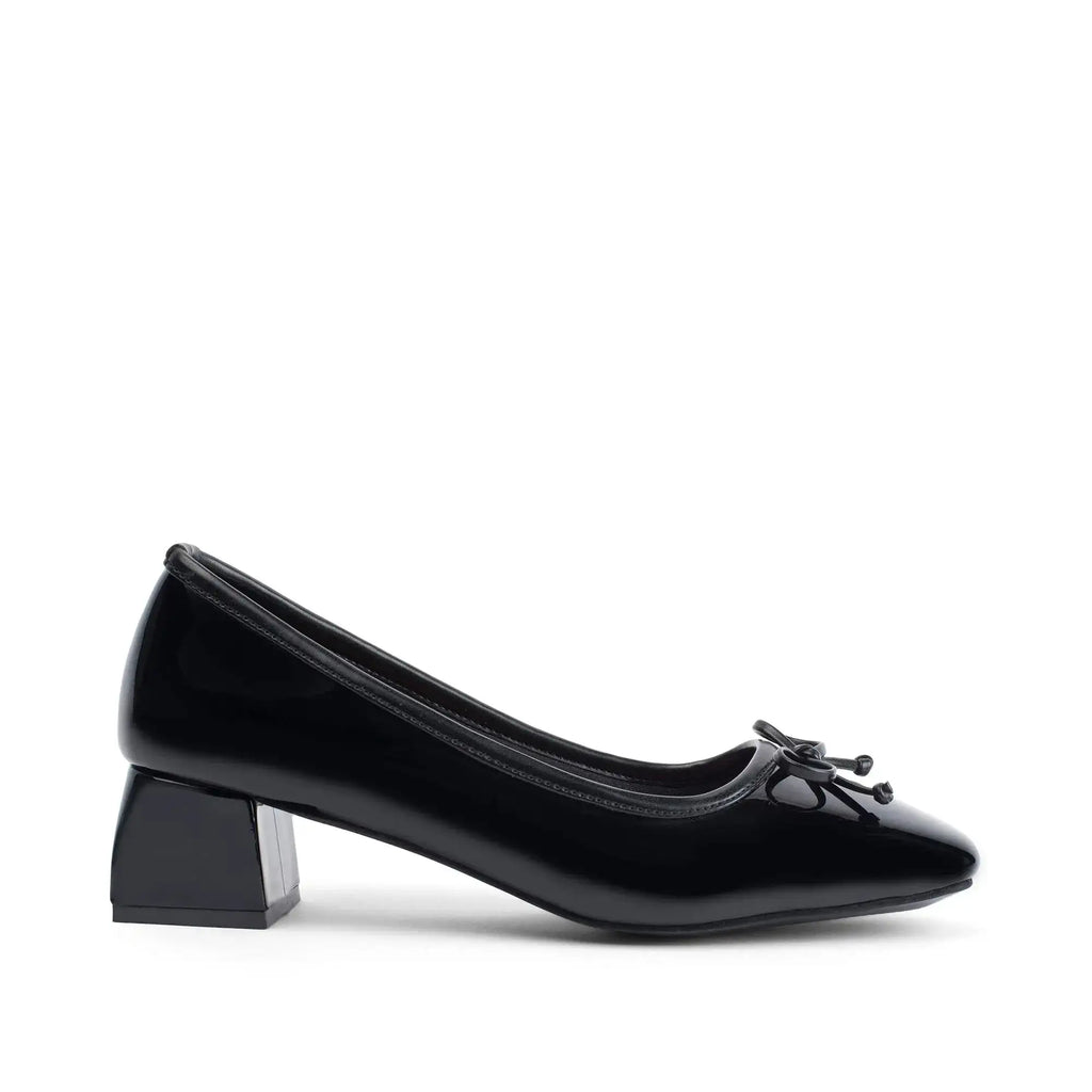 Hepburn Noir Black Heels - Lino Perros