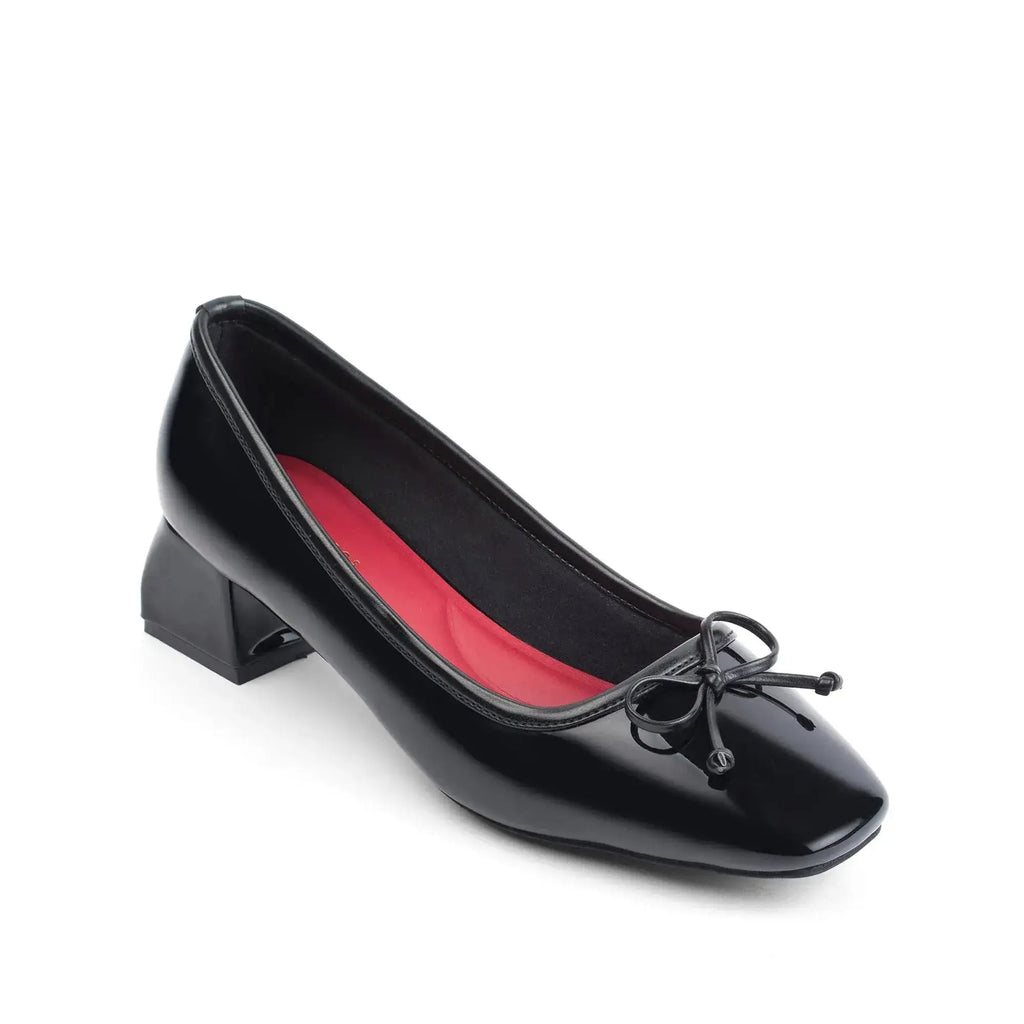 Hepburn Noir Black Heels - Lino Perros
