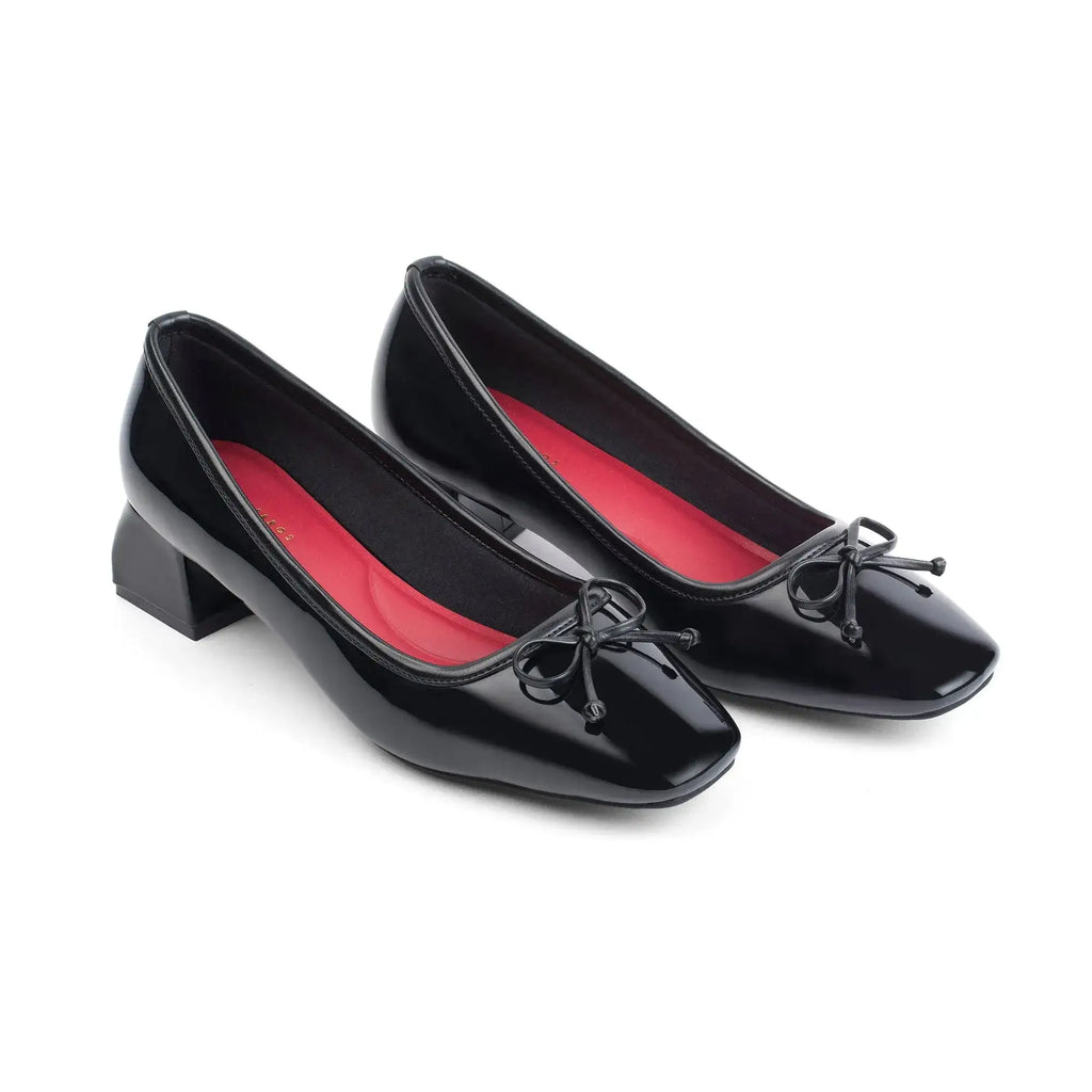 Hepburn Noir Black Heels - Lino Perros