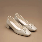 Hepburn Noir Nude Heels