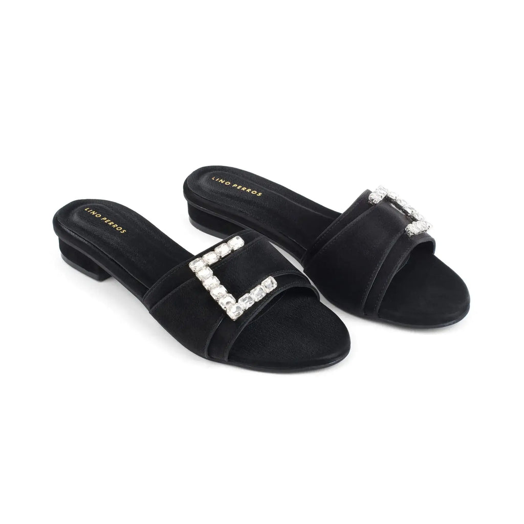 Harper Grace  Black Flats - Lino Perros