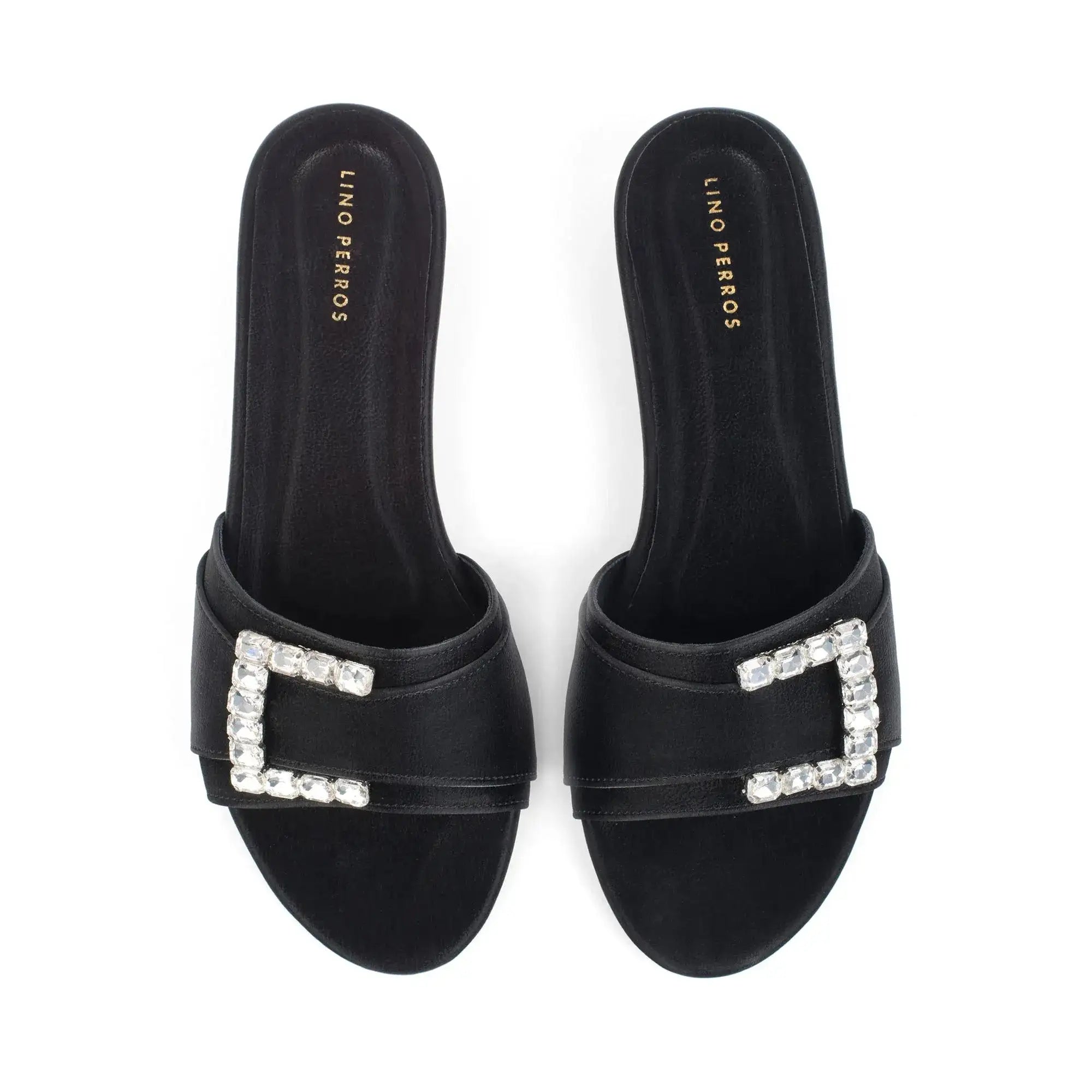 Harper Grace  Black Flats - Lino Perros