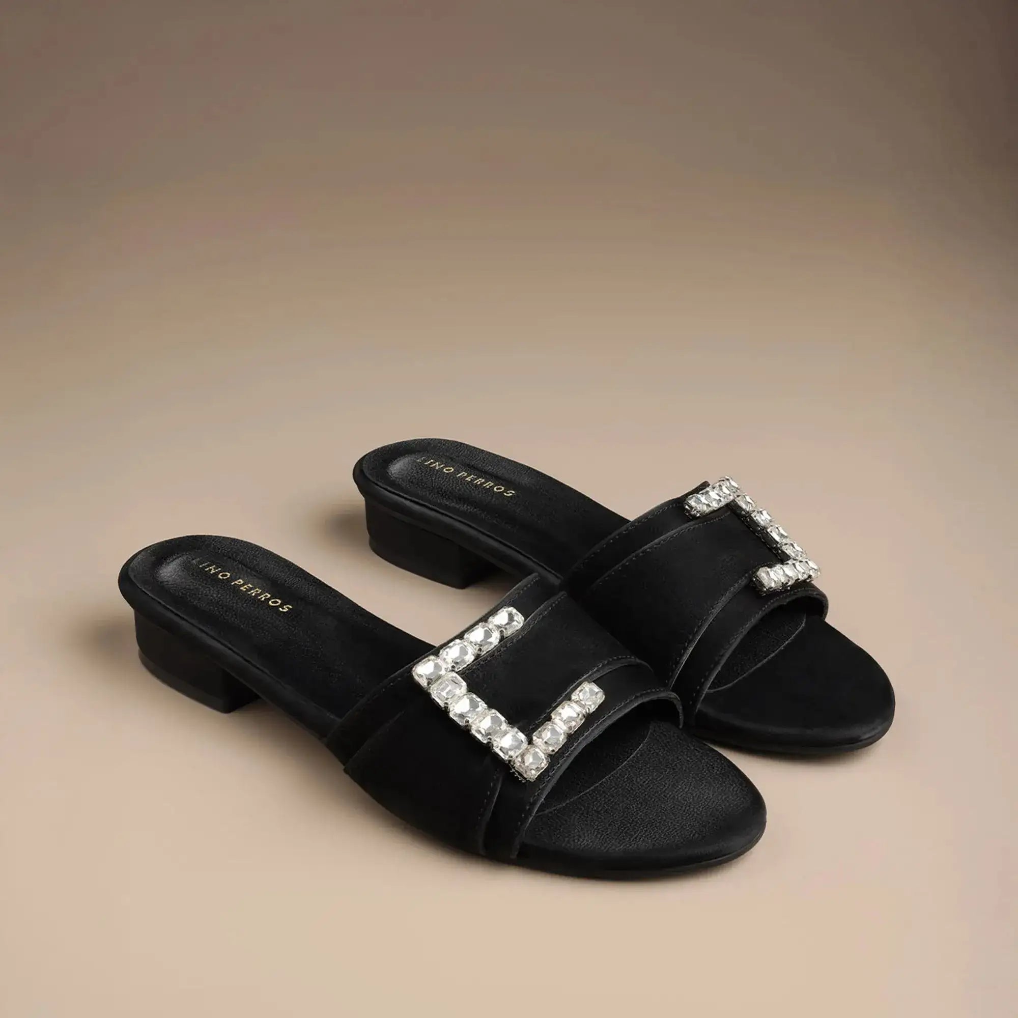 Harper Grace  Black Flats - Lino Perros
