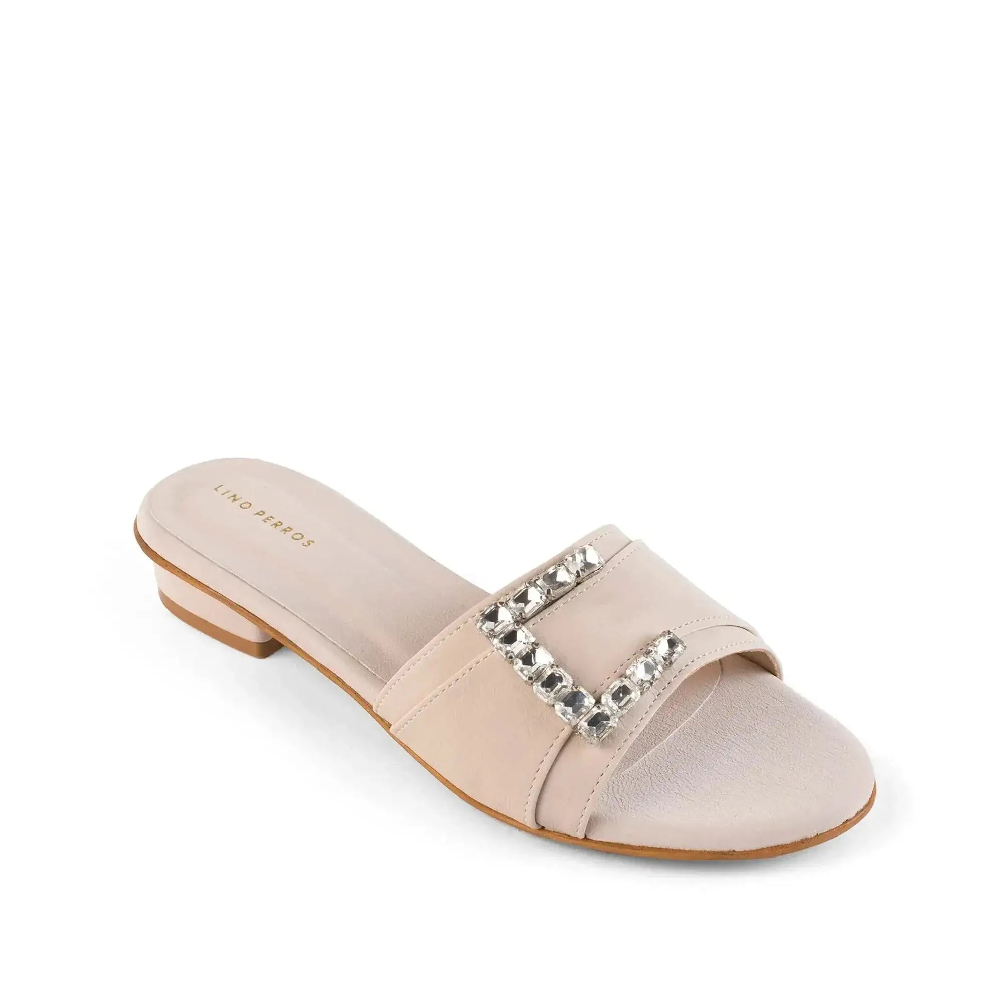 Harper Grace  Off White Flats - Lino Perros