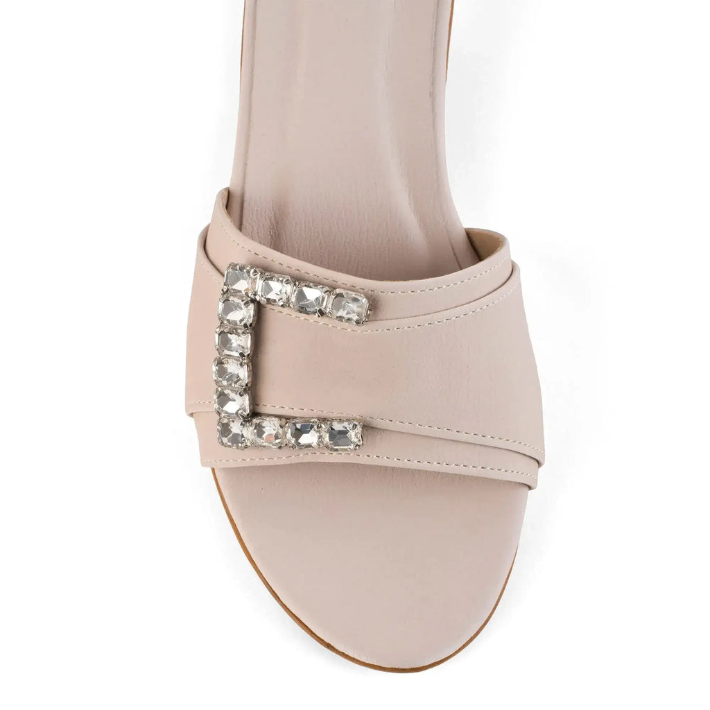 Harper Grace  Off White Flats - Lino Perros