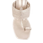 Eden Aura Gold Heels - Lino Perros