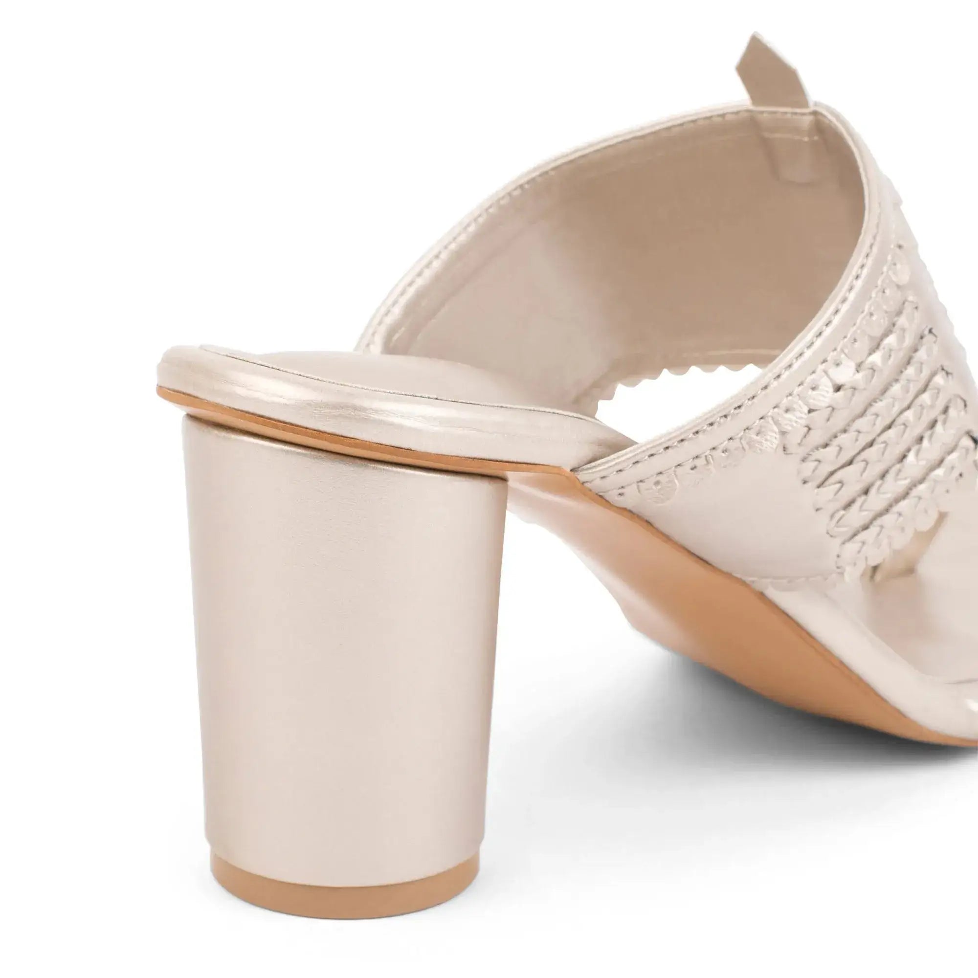 Eden Aura Gold Heels - Lino Perros