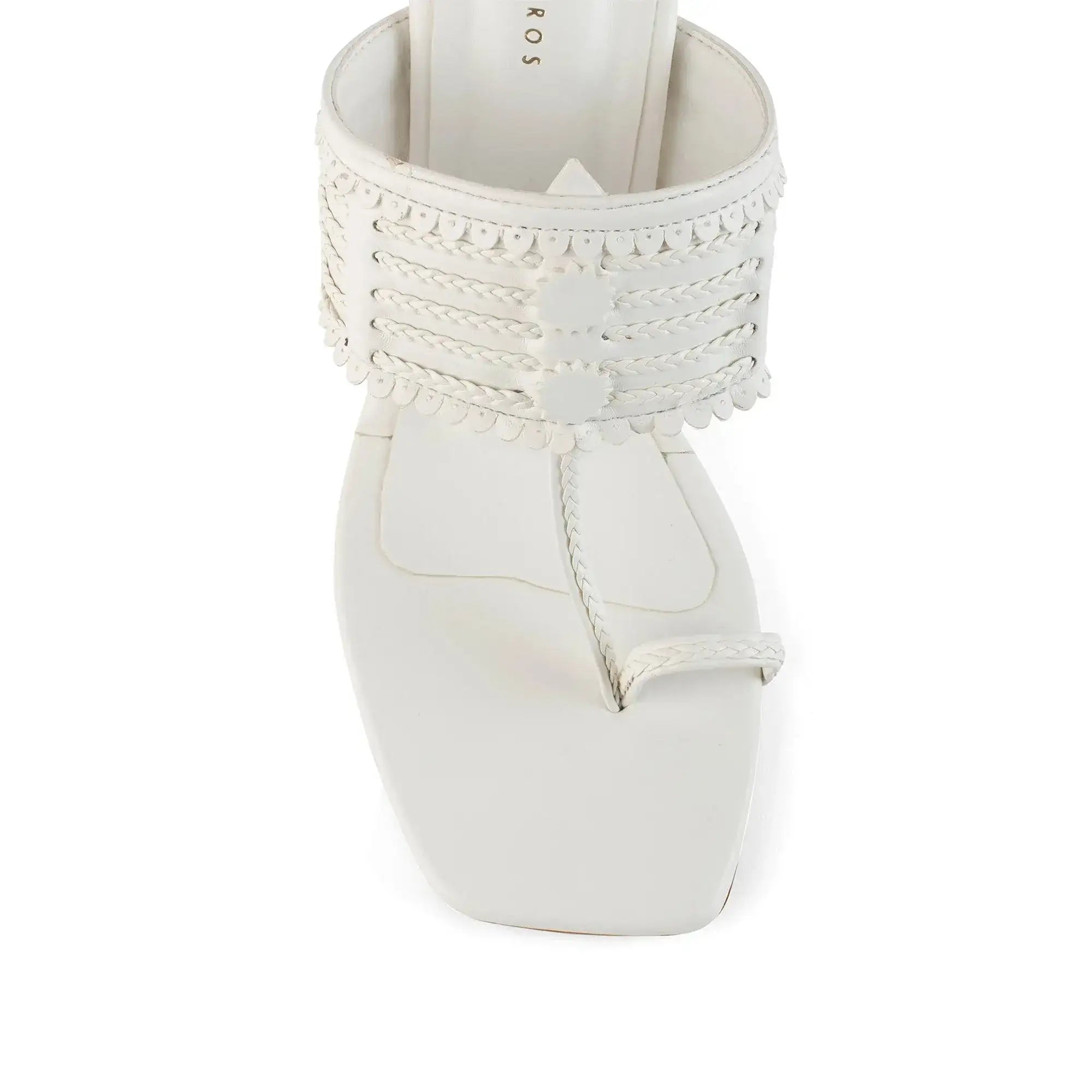 Eden Aura White Heels - Lino Perros