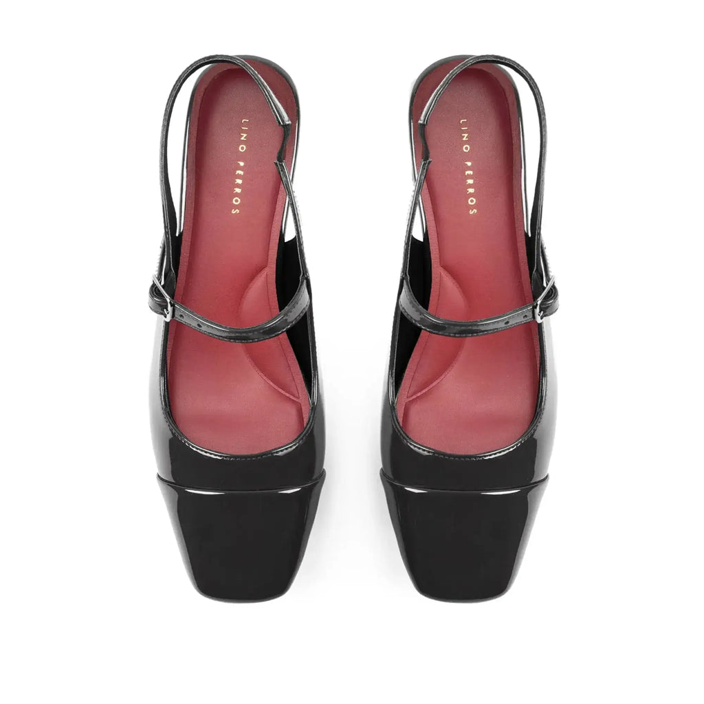 Hepburn Noir Black Heels - Lino Perros