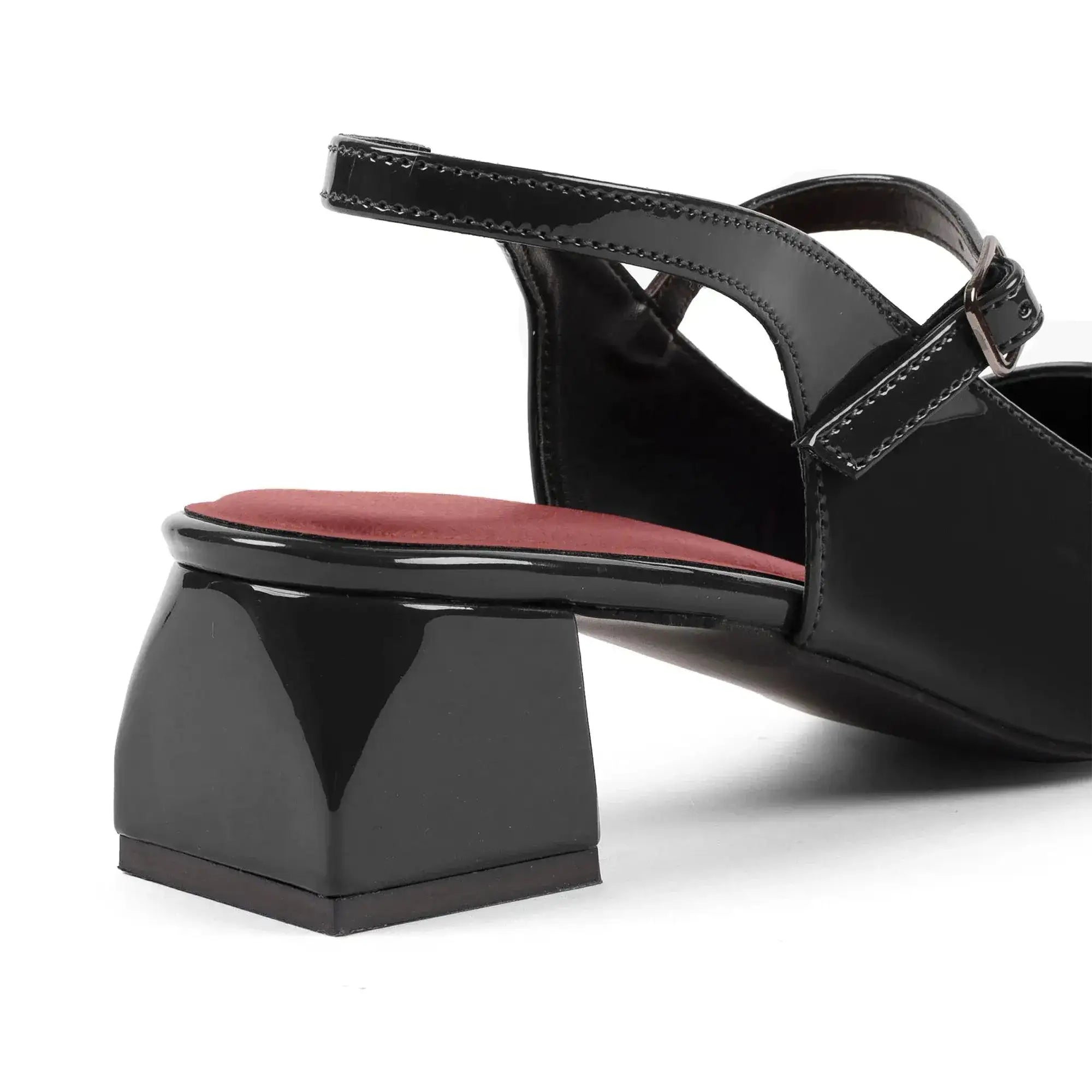 Hepburn Noir Black Heels - Lino Perros