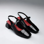 Hepburn Noir Black Heels - Lino Perros
