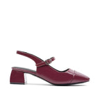 Hepburn Noir Red Heels - Lino Perros