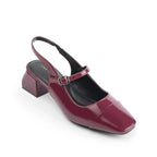 Hepburn Noir Red Heels - Lino Perros