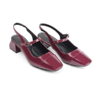 Hepburn Noir Red Heels - Lino Perros