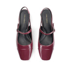 Hepburn Noir Red Heels - Lino Perros