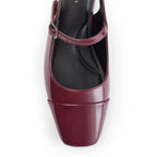 Hepburn Noir Red Heels - Lino Perros