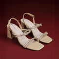 Gabbana Vogue Beige Heels - Lino Perros