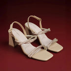 Gabbana Vogue Beige Heels - Lino Perros