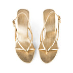 Gabbana Diva Gold Heels - Lino Perros