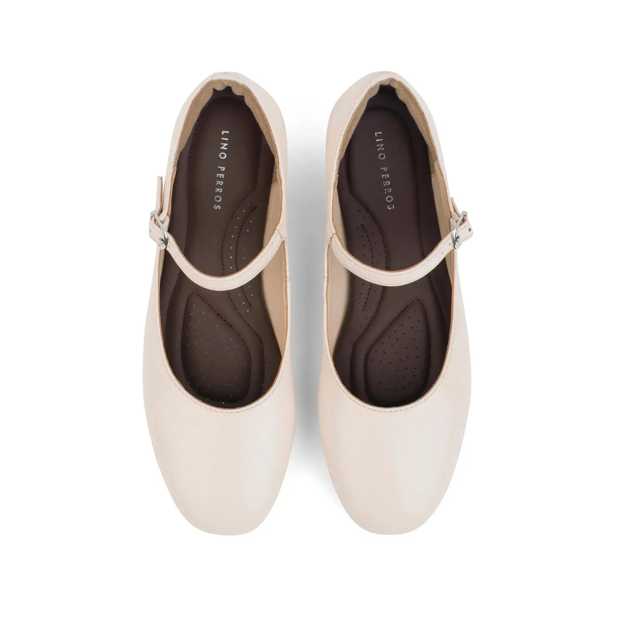 Hepburn Essence Beige Flats - Lino Perros