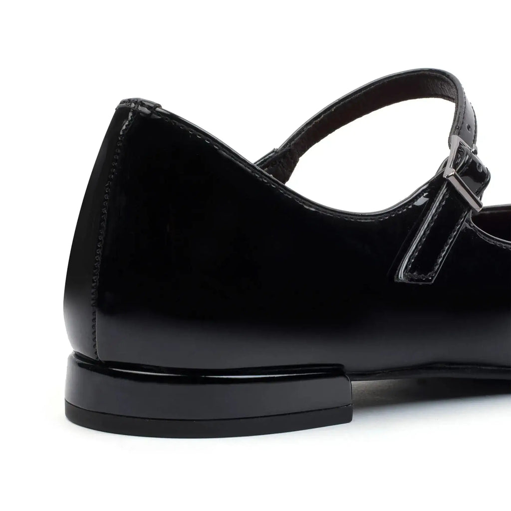 Hepburn Essence Black Flats - Lino Perros
