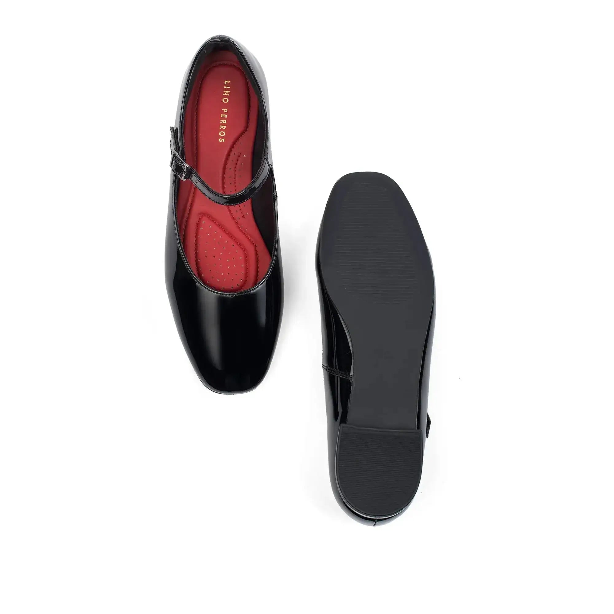 Hepburn Essence Black Flats - Lino Perros