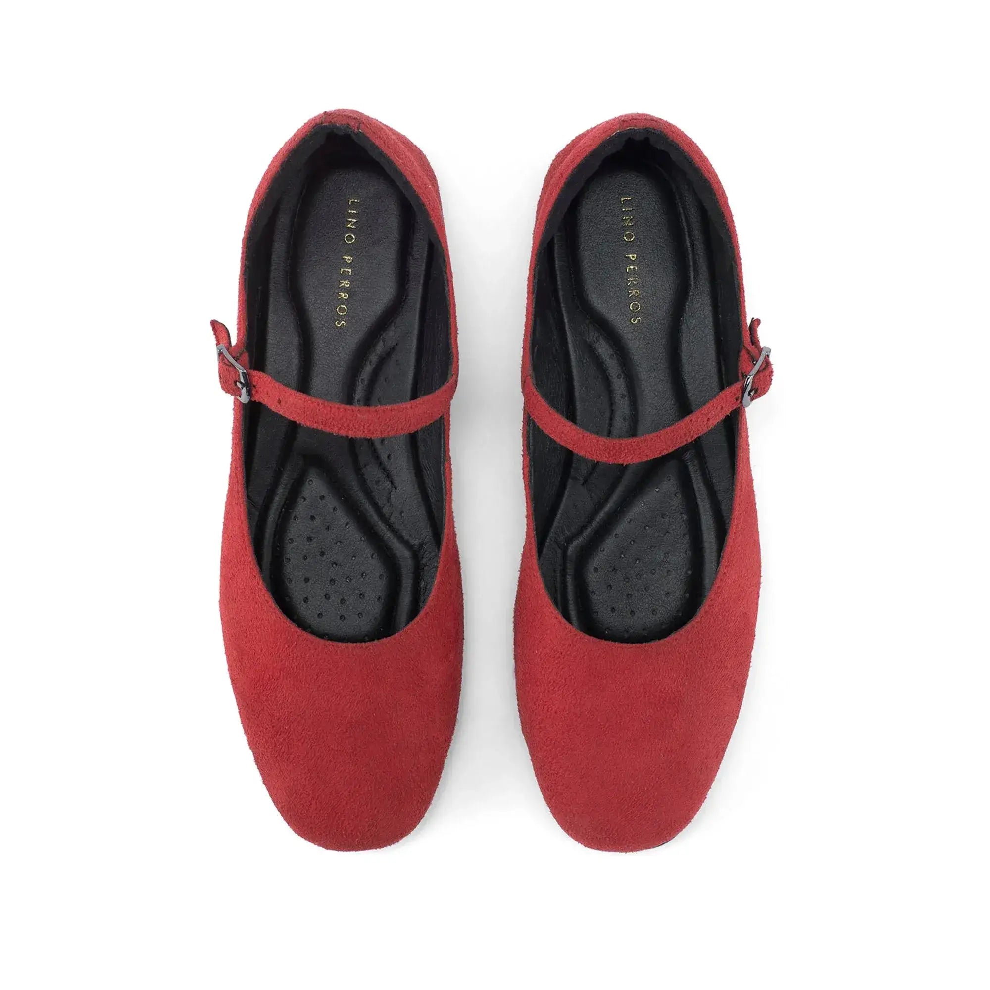 Hepburn Royale Red Heels - Lino Perros
