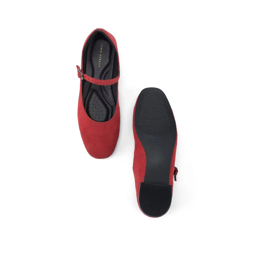 Hepburn Royale Red Heels - Lino Perros