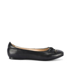 Hepburn Ballet Black Flats - Lino Perros
