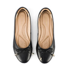 Hepburn Ballet Black Flats - Lino Perros