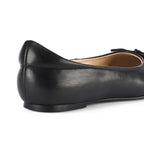Hepburn Ballet Black Flats - Lino Perros