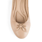 Hepburn Ballet Soft Beige Flats - Lino Perros