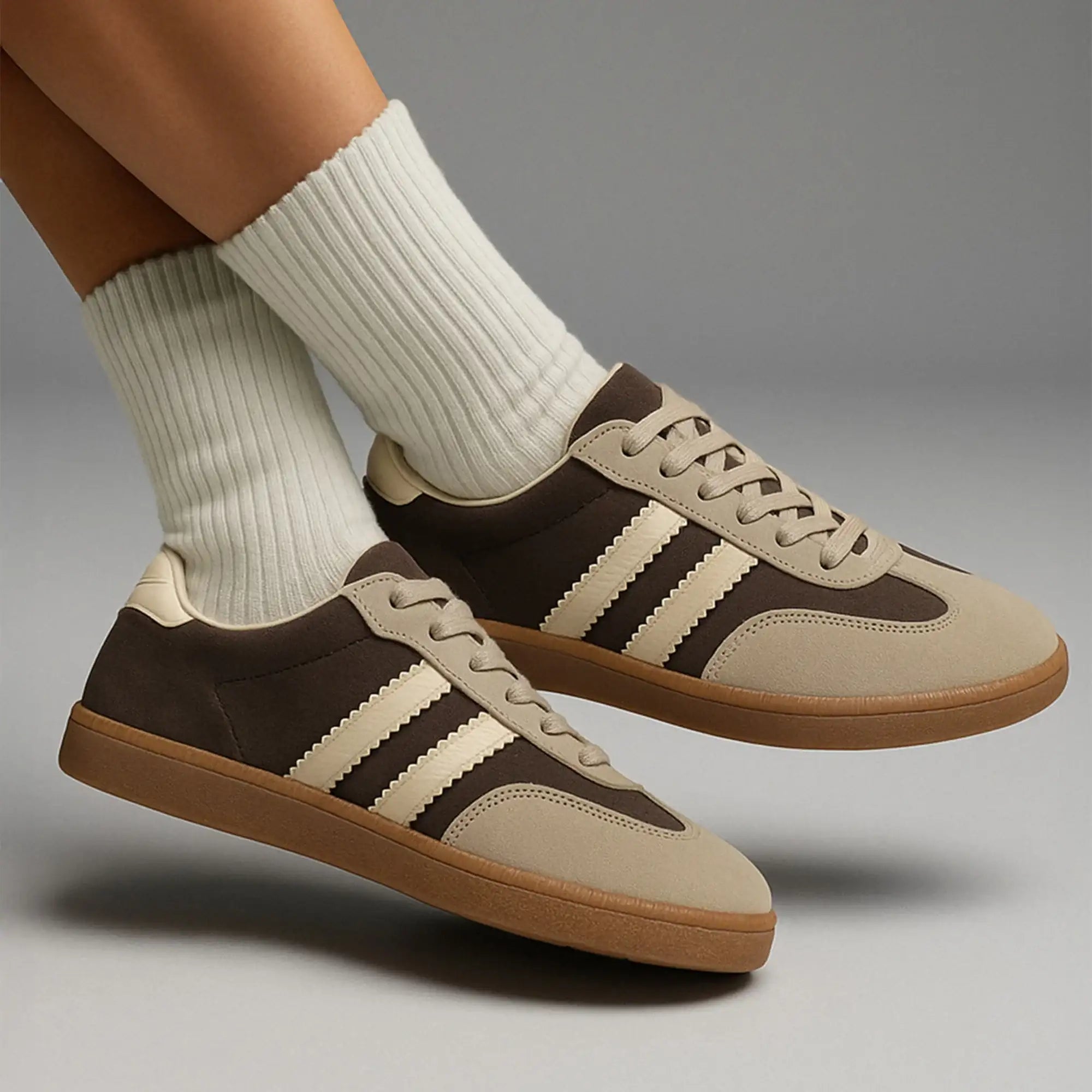 Steller Nexus Orbit Brown sneakers - Lino Perros