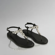 Mary Belle Black Flats