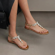 Mary Belle Rose-gold Flats