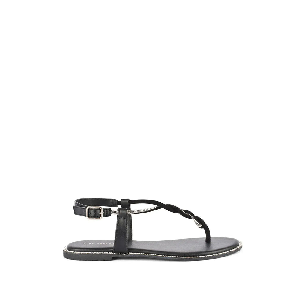 Mary Poise Black Flats - Lino Perros