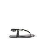 Mary Poise Black Flats - Lino Perros